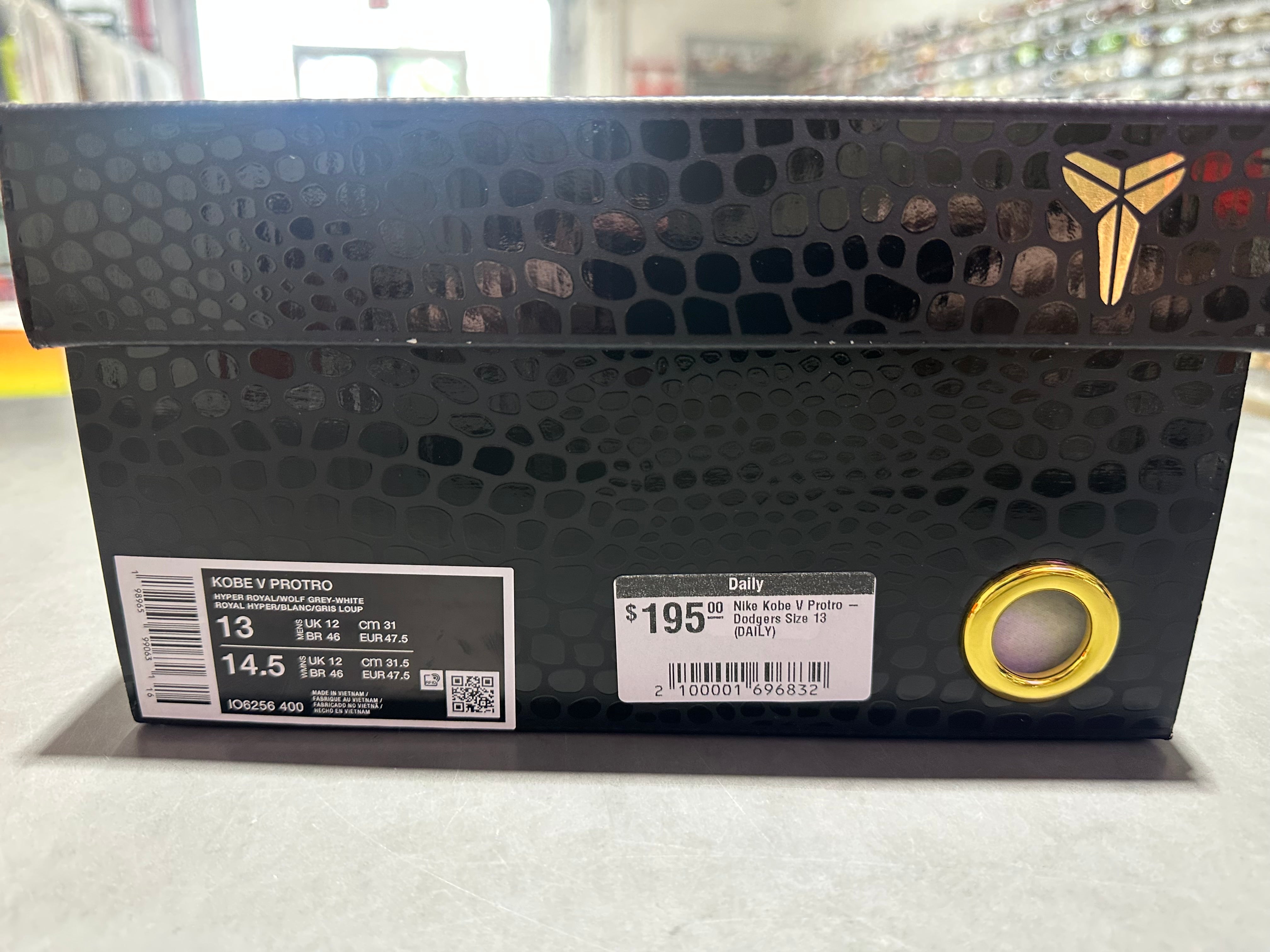 Nike Kobe V Protro - Dodgers Size 13