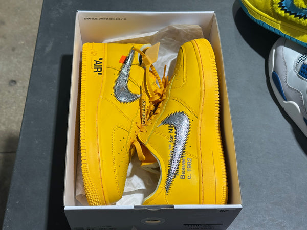Nike Air Force 1 07 / Off White - ICA/Lemonade Size 9.5