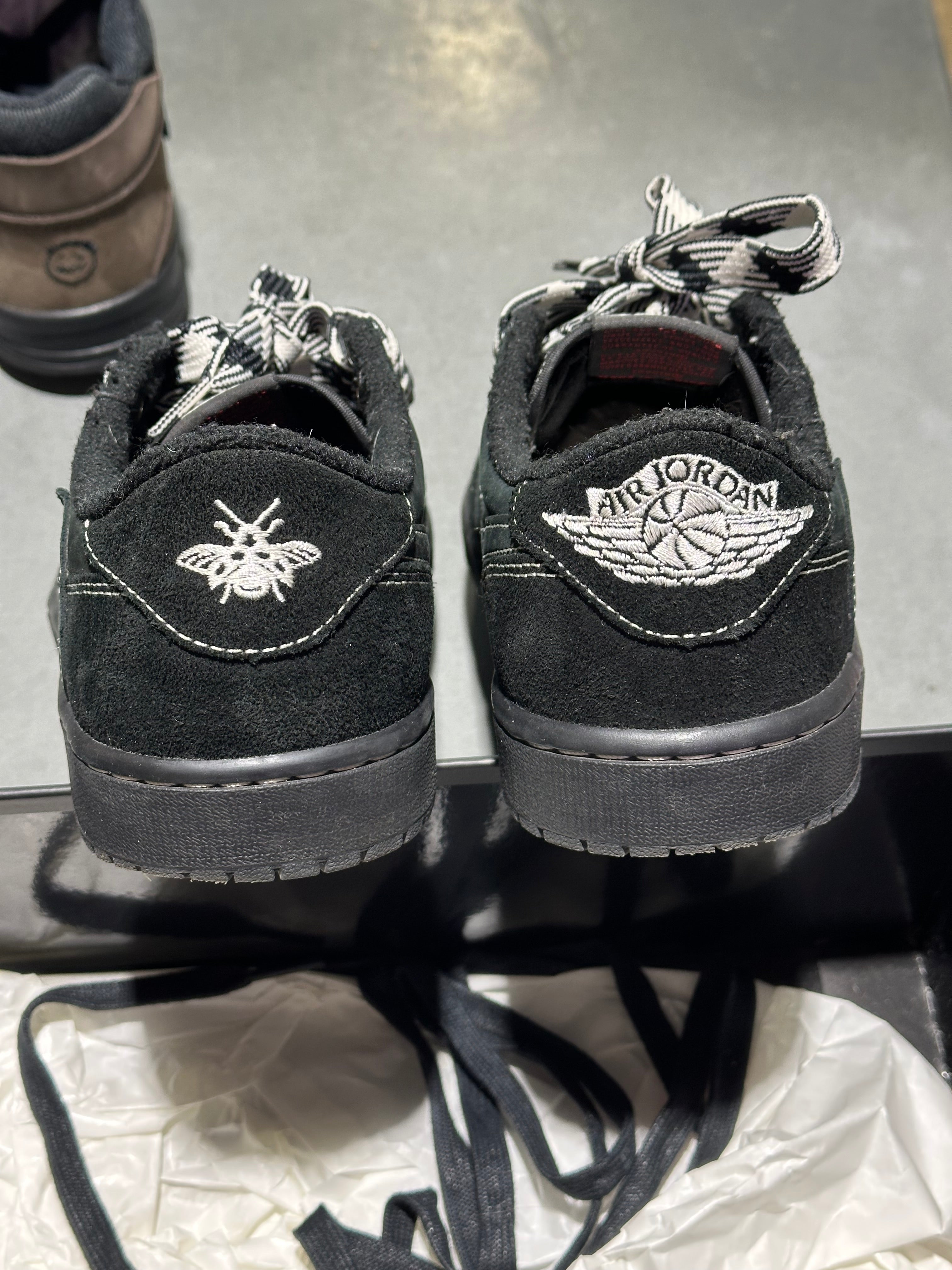Air Jordan 1 Retro Low OG SP - Travis Scott Black Phantom Size 9