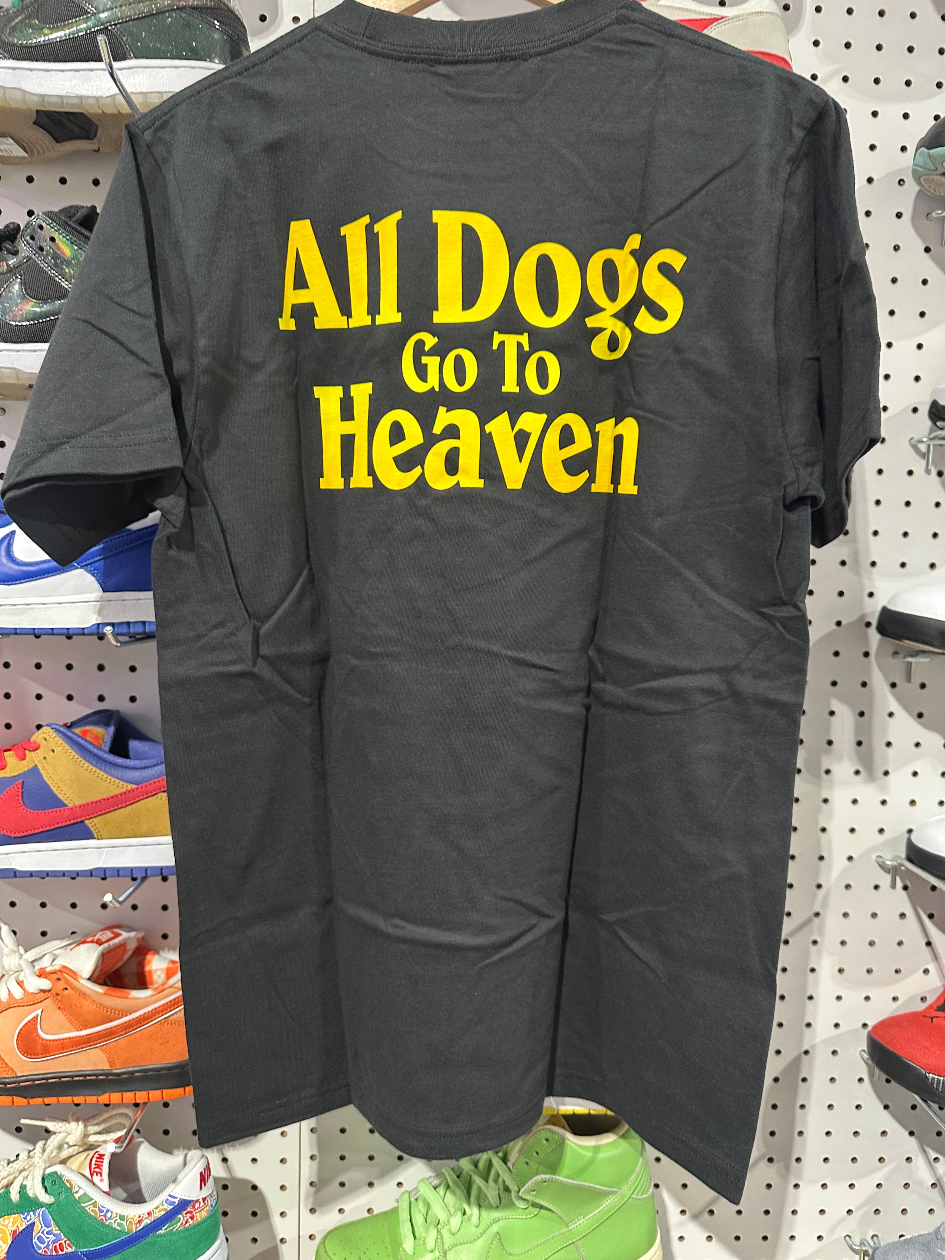 NEW Supreme All Dogs Go To Heaven Tee - Black Size Medium