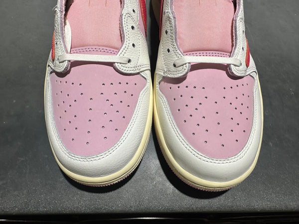 Air Jordan 1 Retro Low OG SP Travis Scott - Sail Tropical Pink Size 13