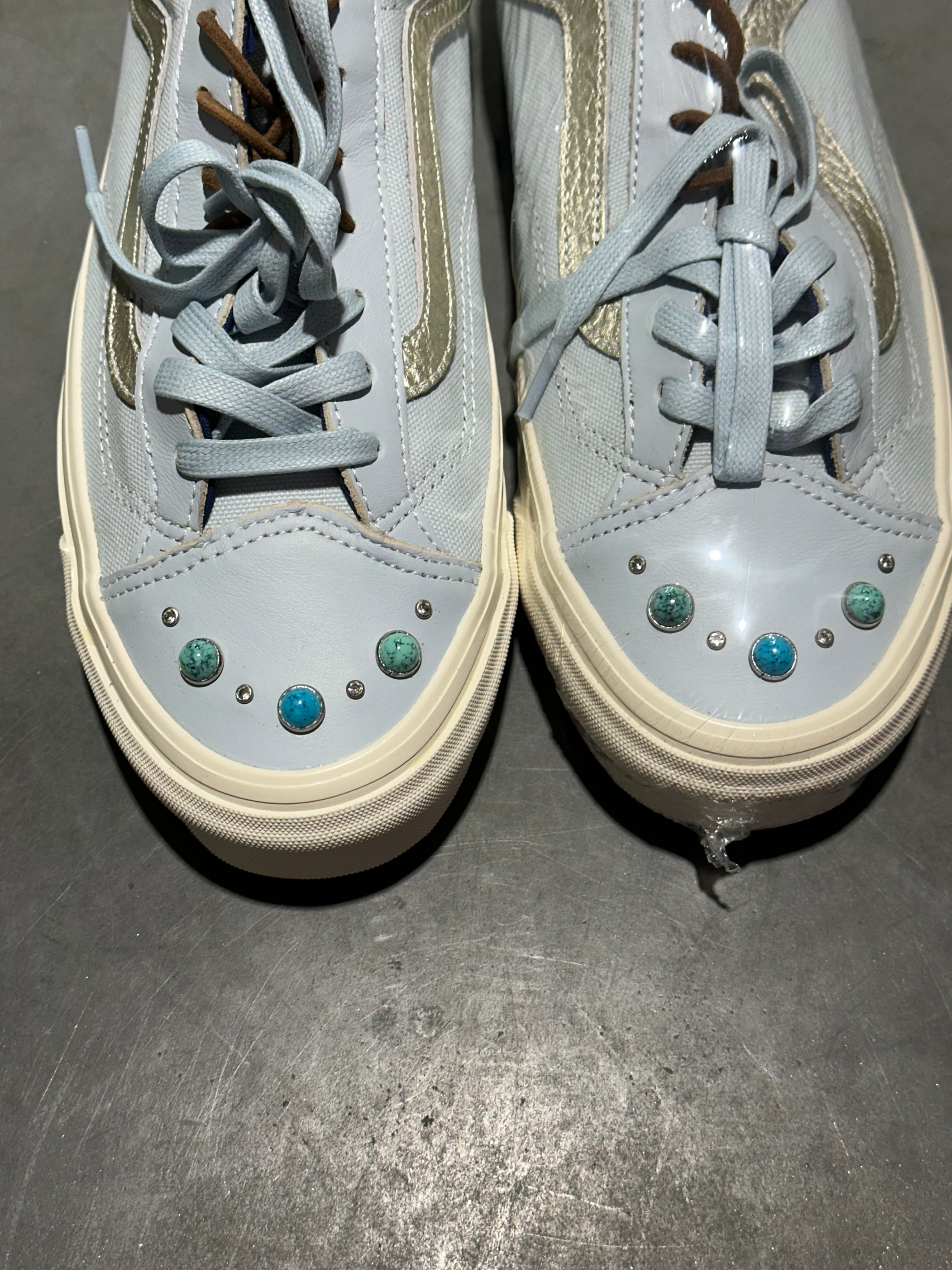 Vans Premium Old Skool Gemstone - Baby Blue Size 10.5
