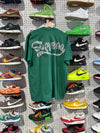 NEW Supreme Tape Tee - Green Size Large
