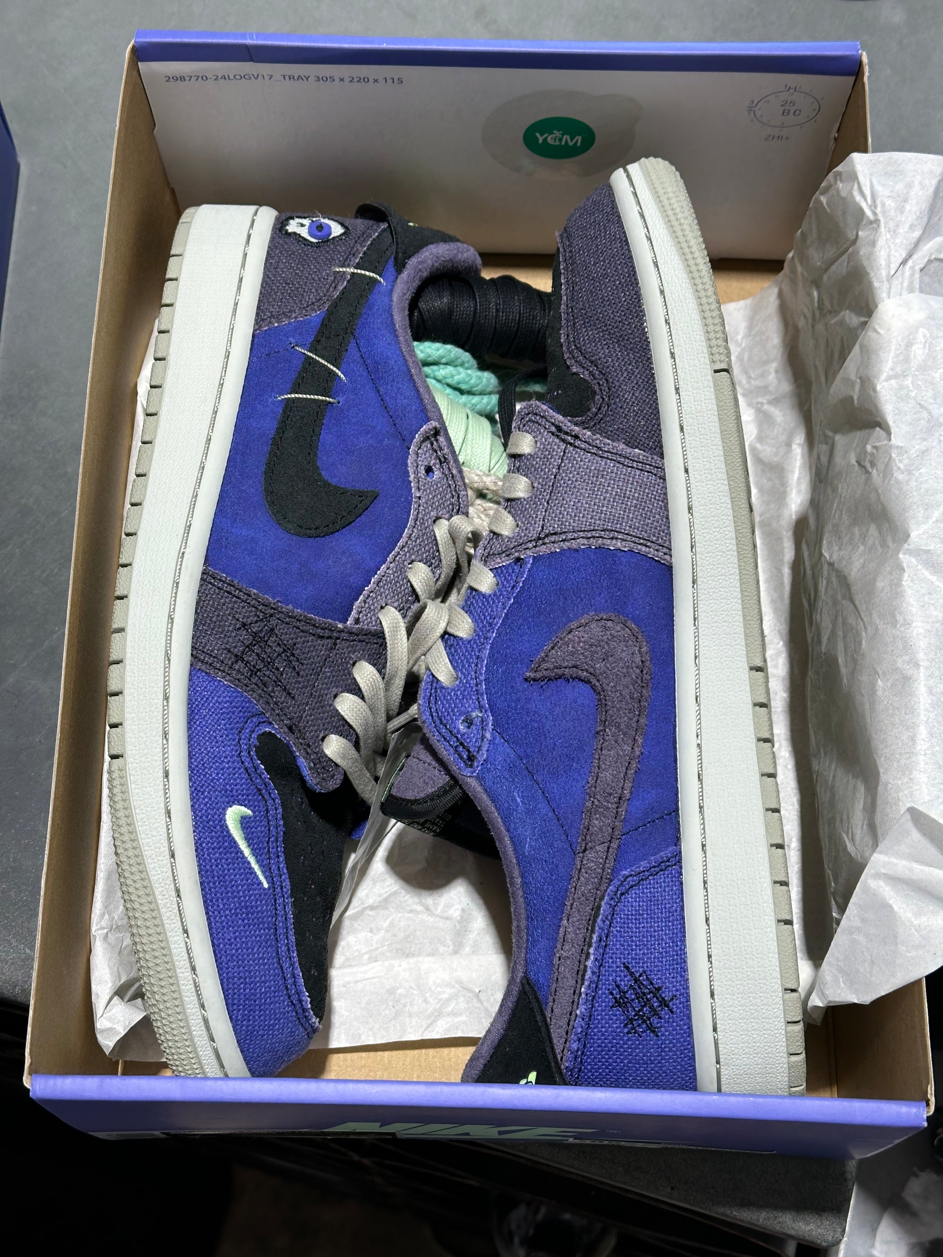 Air Jordan 1 Retro Low OG - Zion/Voodoo Alternate Size 9