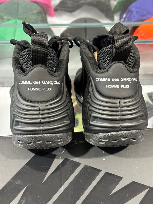 Nike Air Foamposite One SP / CDG - Black Size 11