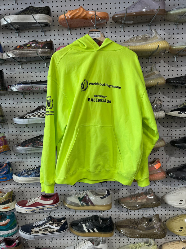 NEW Balenciaga WFP Hoodie - Yellow  Size Small