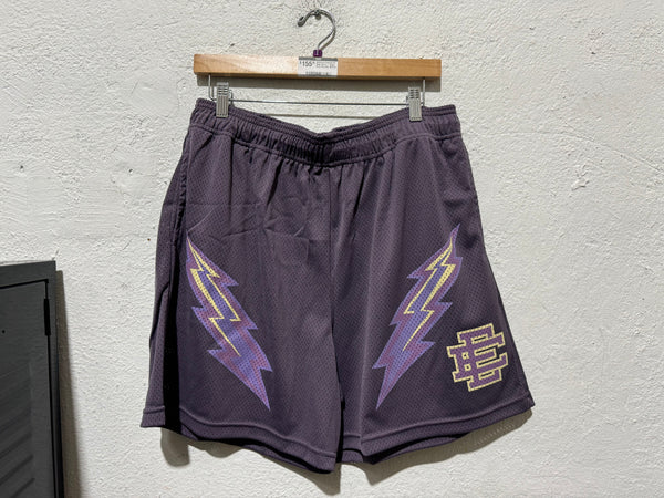 NEW Eric Emanuel EE Basic Short - Grape Bolts Size XXL