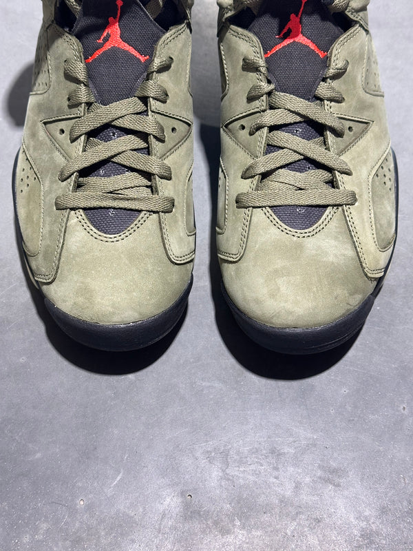 Air Jordan 6 Retro SP - Travis Scott/Olive Size 8.5