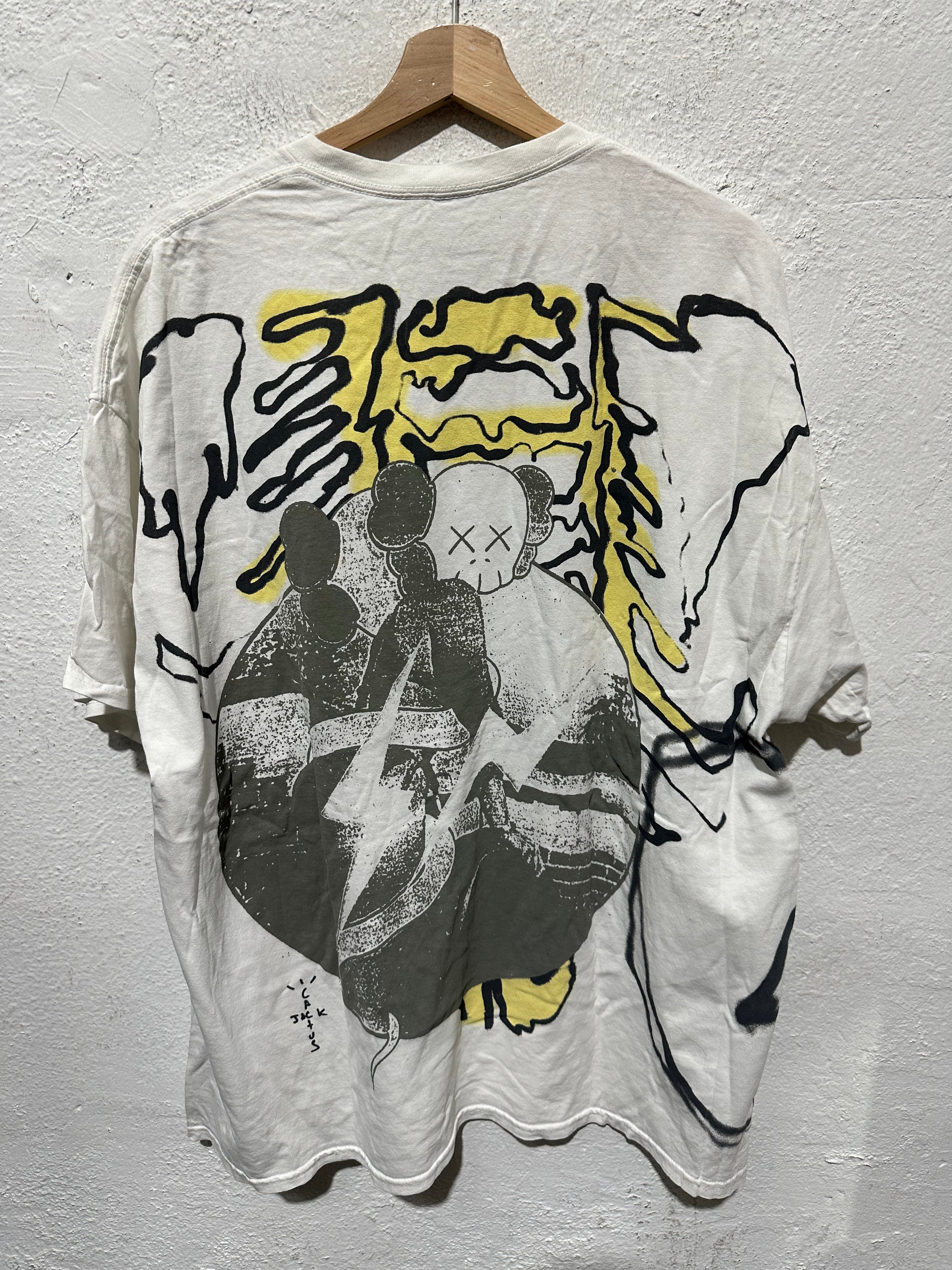 USED Travis Scott x Laws Tee - White Size XL