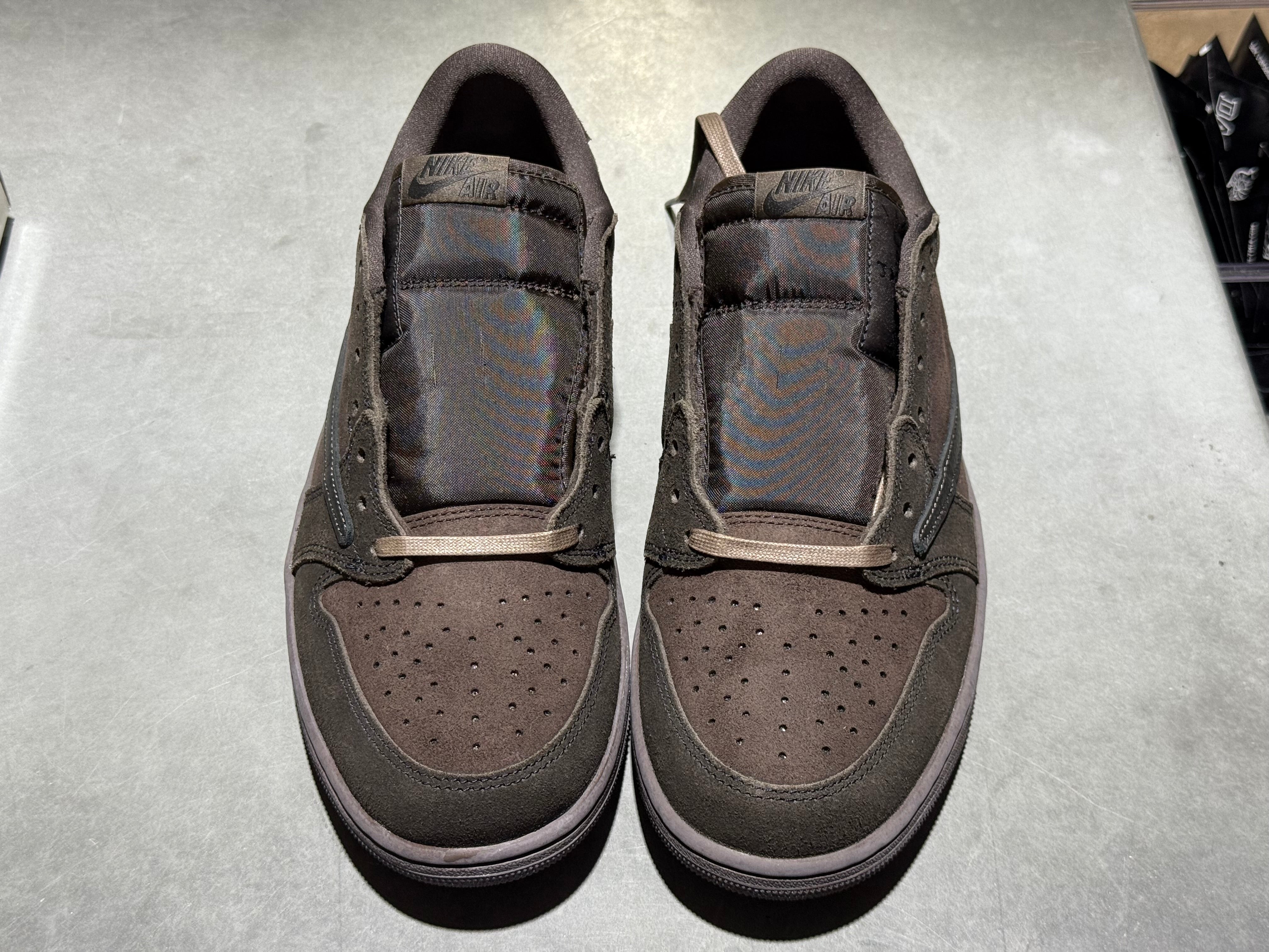 Air Jordan 1 Retro Low OG SP Travis Scott - Velvet Brown Size 8