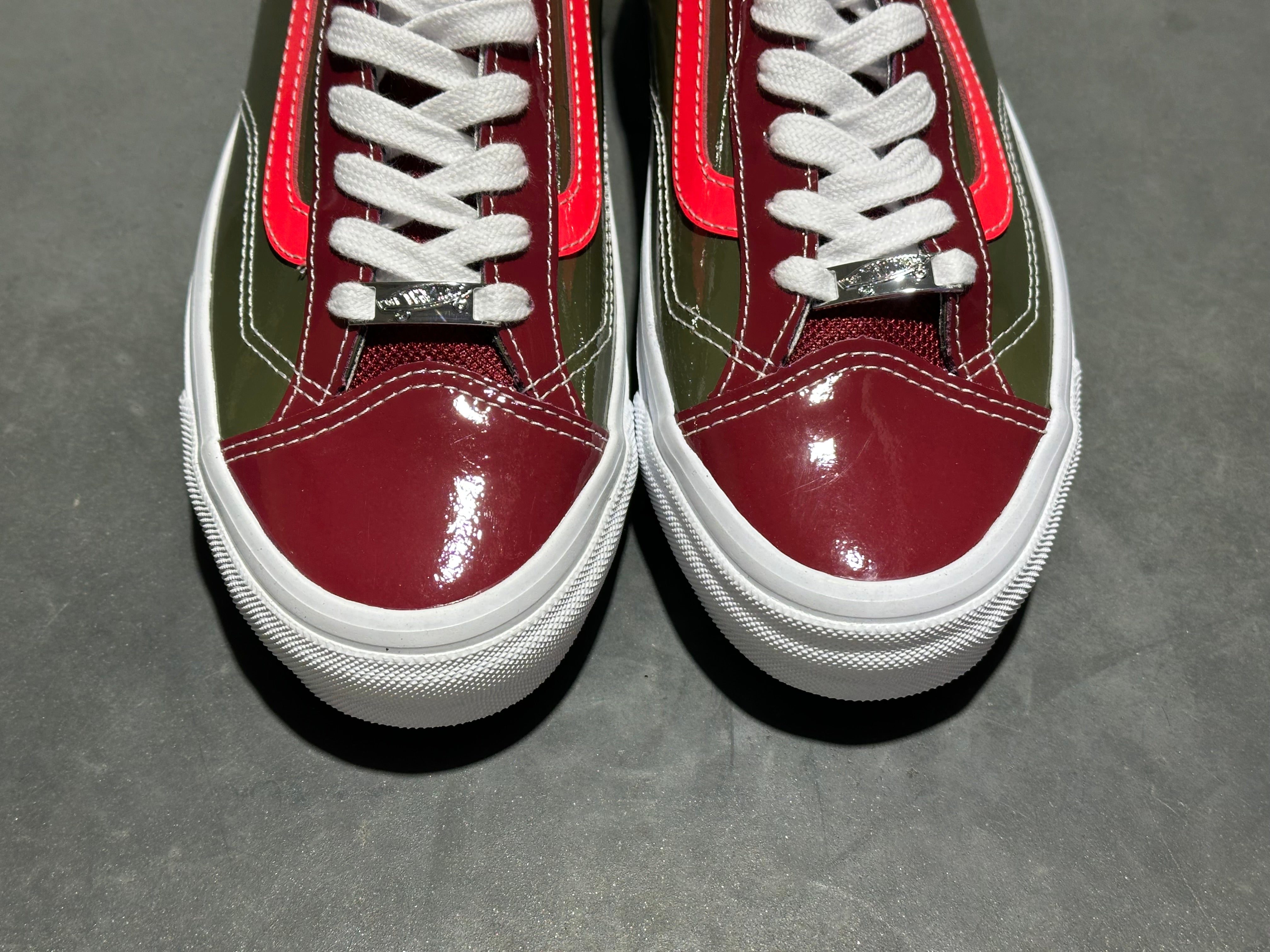 Vans LX Old Skool 36 - Patent Bordeaux Size 9