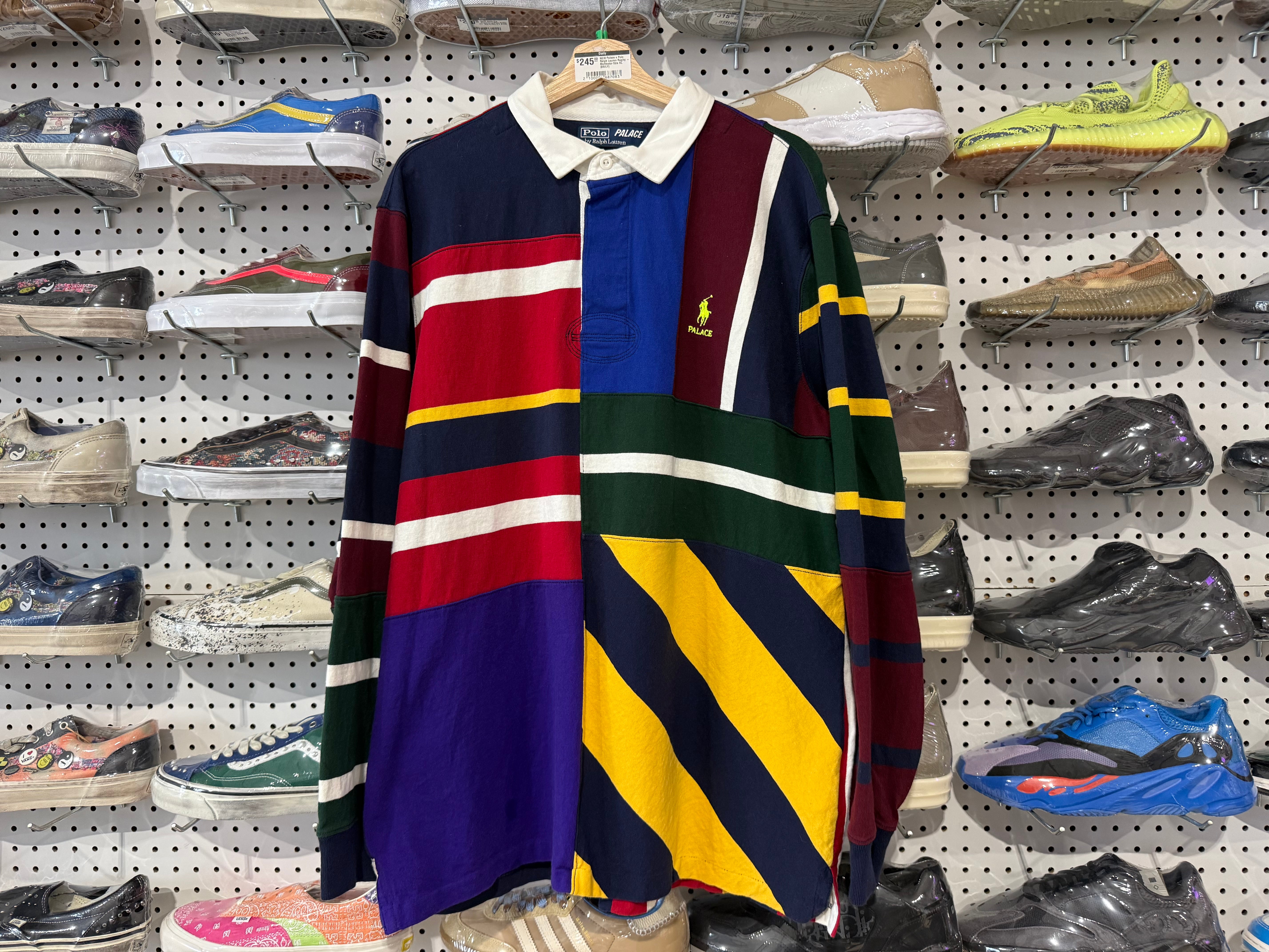 USED Palace x Polo Ralph Lauren Rugby - Multicolor Size XL