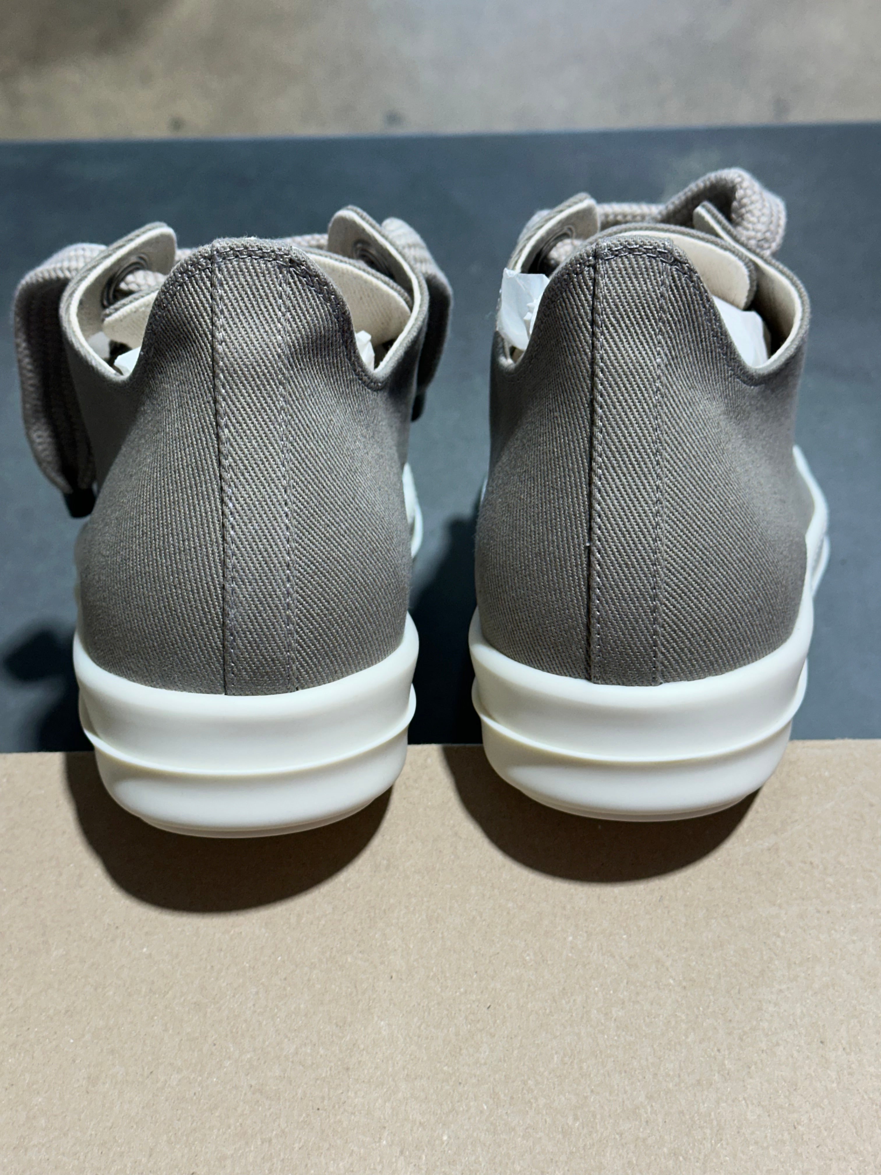 Rick Owens DRKSHDW Jumbo Low - Mineral/Olive Size EU45/ US 12