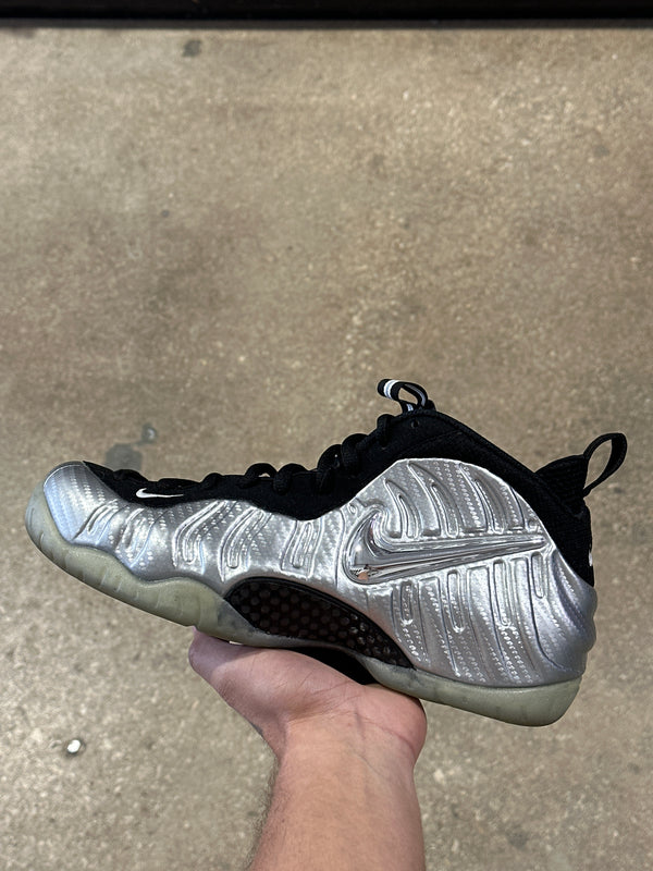 Nike Air Foamposite Pro Silver Surfer Size 11 (DAILY)