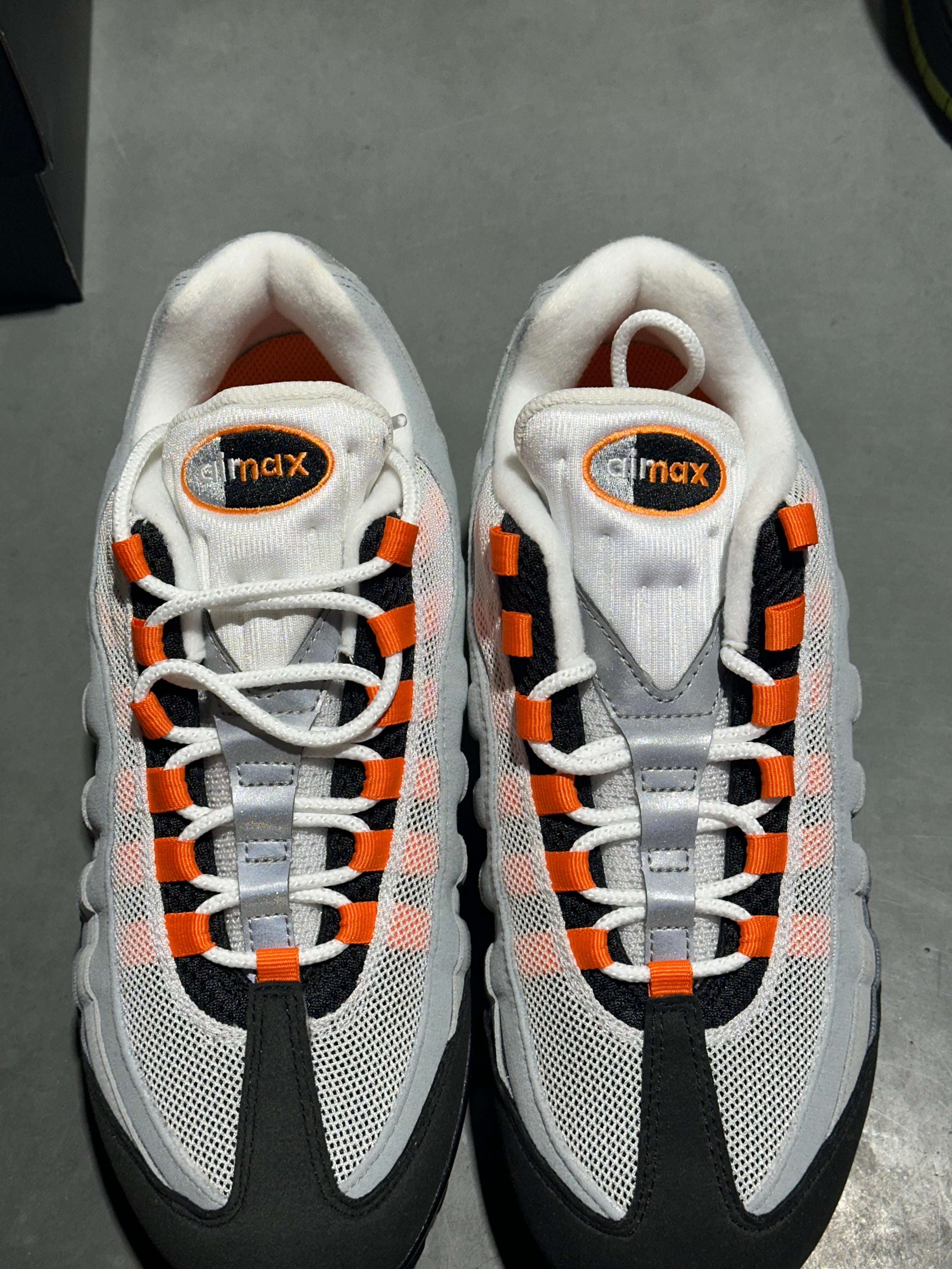 Nike Air Max 95 OG - Big Bubble Bright Mandarin 2025 Size 9
