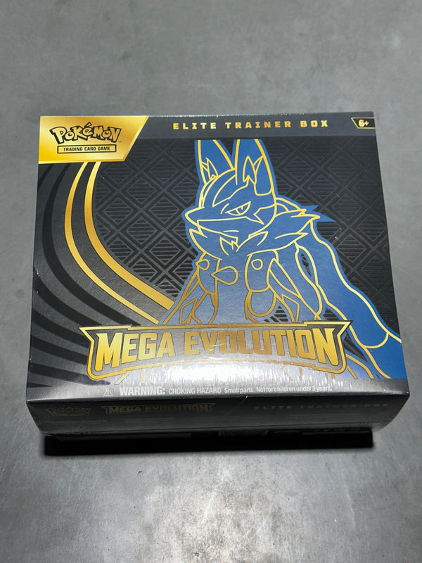 NEW Pokémon Mega Evolution Mega Lucario - Elite Trainer Box