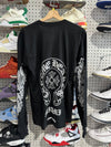 NEW Chrome Hearts Miami Longsleeve Pocket Tee - Black Size Large