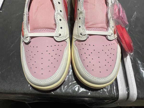 Air Jordan 1 Retro Low OG SP - Travis Scott/Tropical Pink Size 8.5
