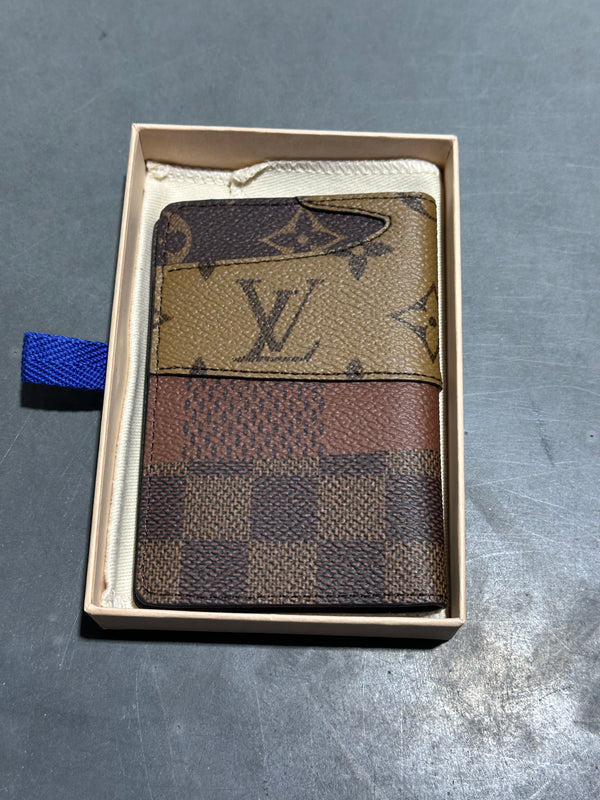 NEW Louis Vuitton Pocket Organizer Monogram Landscape Coated Canvas