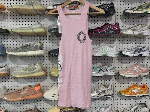 NEW Chrome Hearts JJS Rib Tank - Pink Size Medium