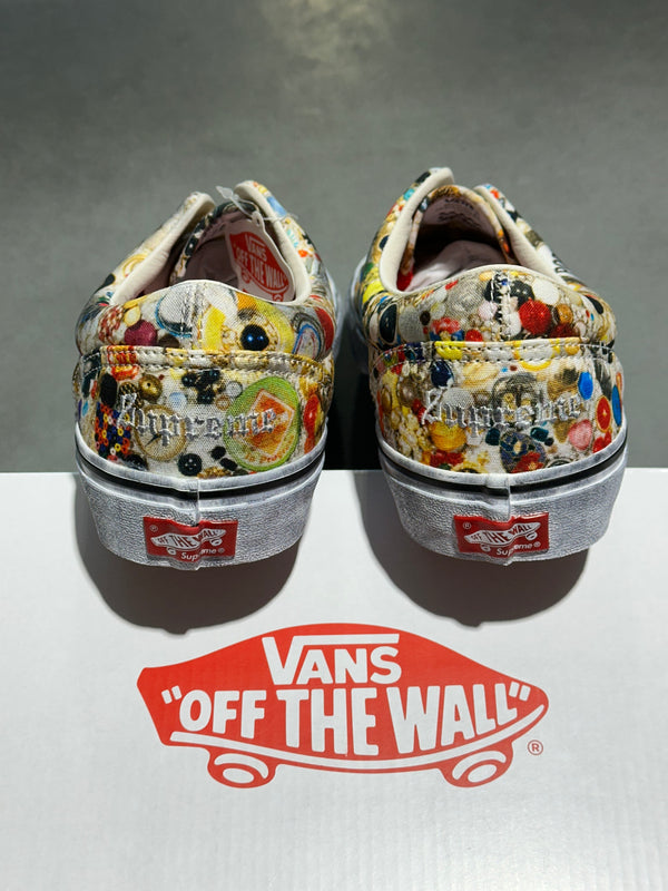 Vans Skate Era Supreme x Mike Kelley - White Size 10.5
