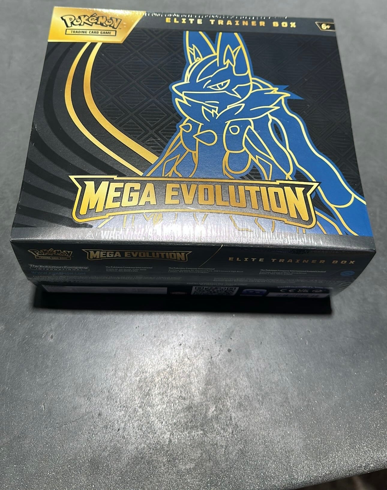 NEW Pokémon Mega Evolution Mega Lucario - Elite Trainer Box