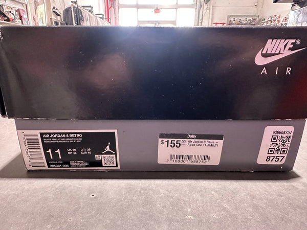 Air Jordan 8 Retro - Aqua Size 11