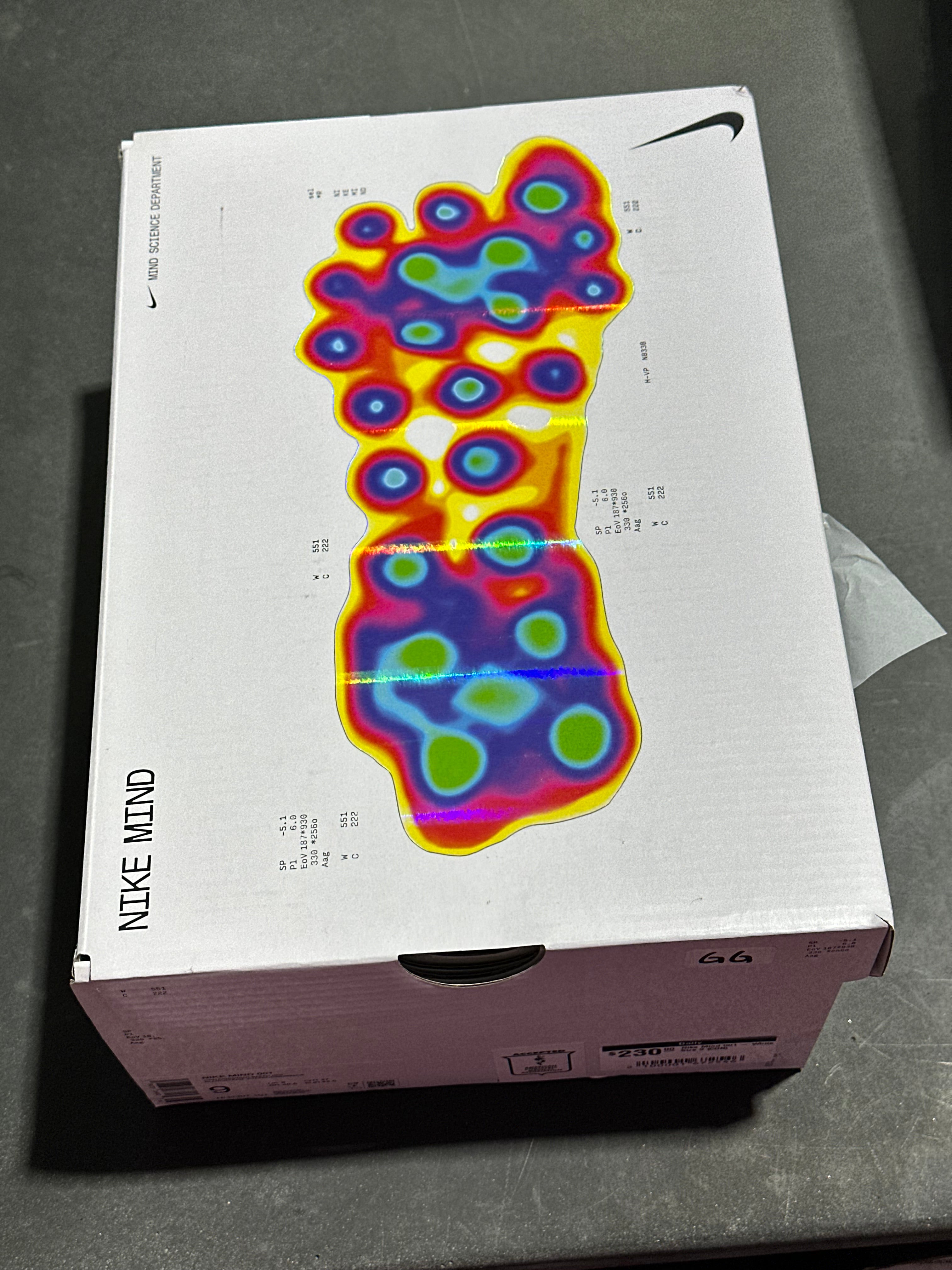 Nike Mind 001 - White Size 9