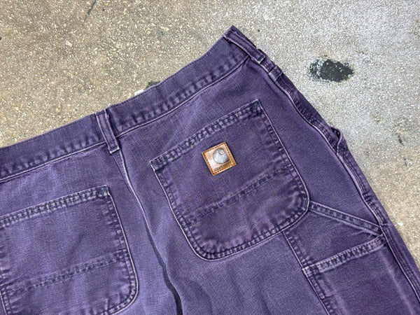 USED Carhartt Carpenter Pants - Purple Size 32x31