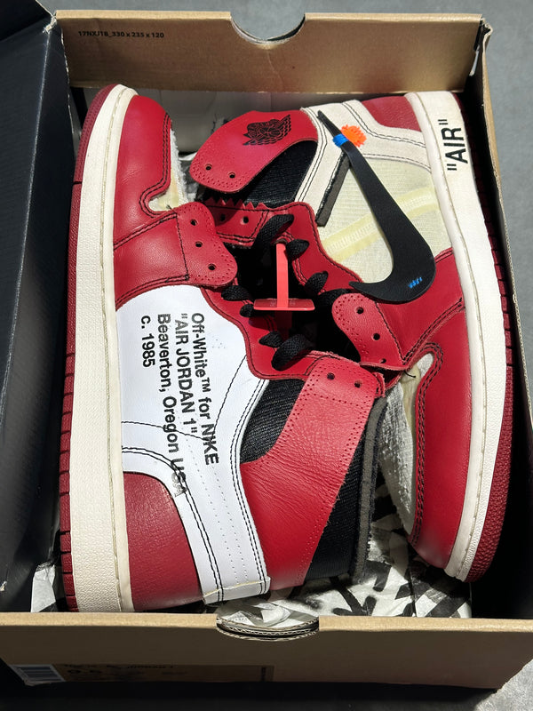 The 10 : Air Jordan 1 - Chicago/Off White Size 9.5