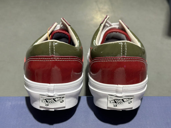 Vans LX Old Skool 36 - Patent Bordeaux Size 9