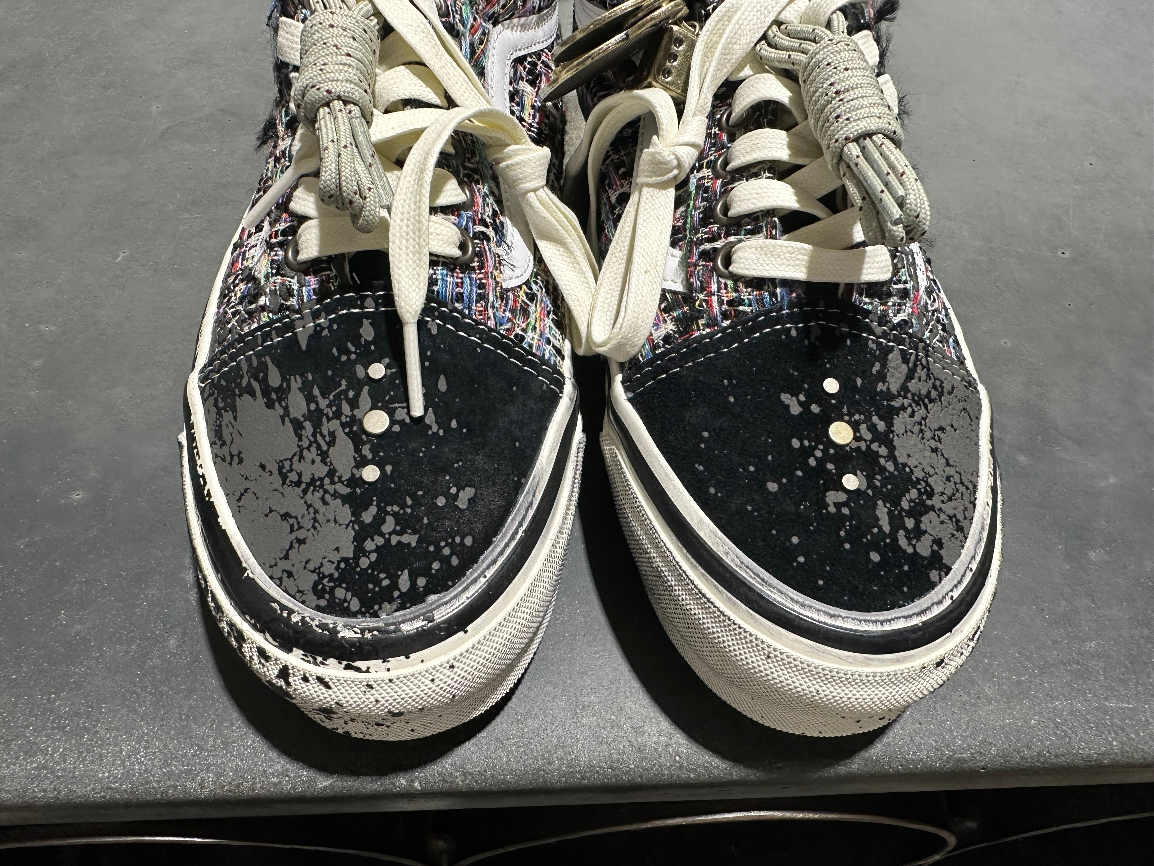 Vans Premium Old Skool - Charms Black Grey Size 8.5