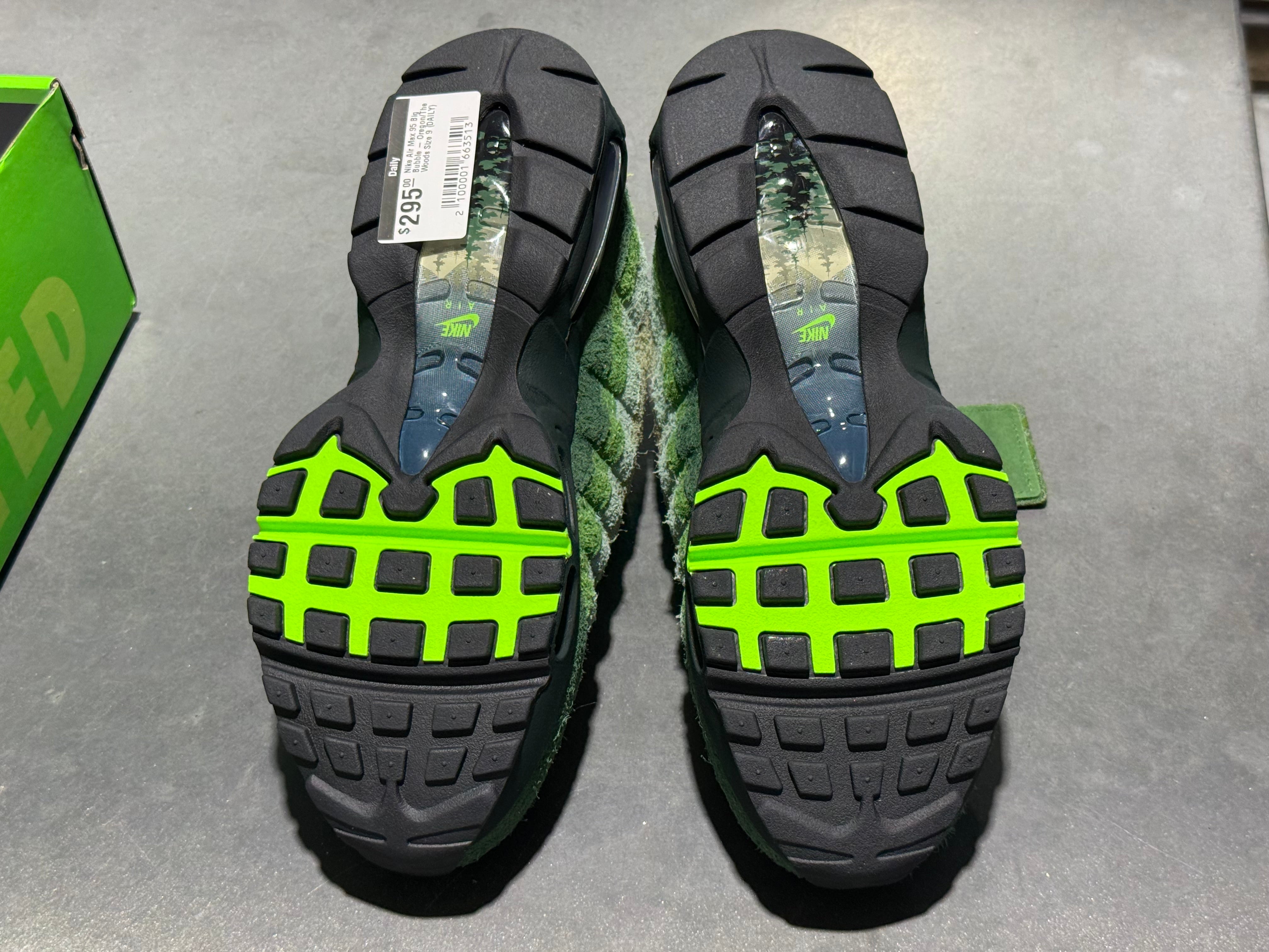 Nike Air Max 95 Big Bubble - Oregon/The Woods Size 9