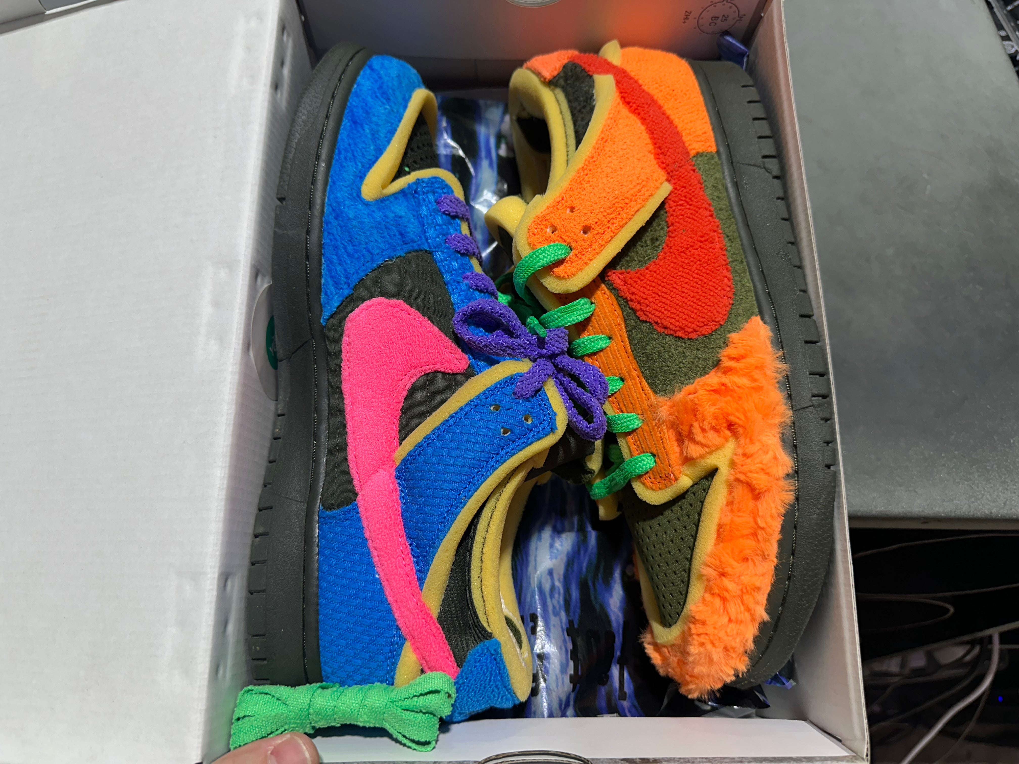 Nike Dunk Low CPFM Swamp Sponge Dunk - Photo Blue Size 10.5