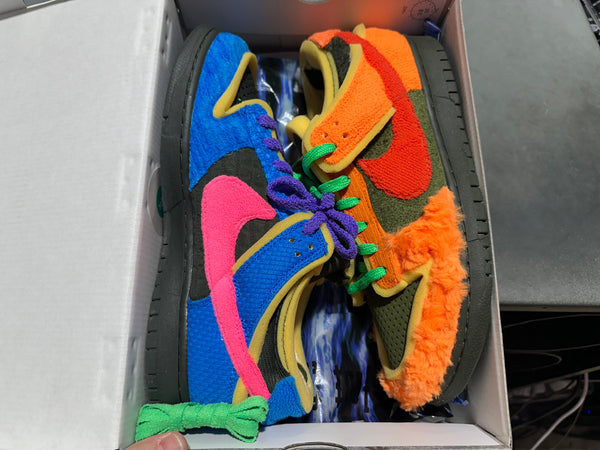 Nike Dunk Low CPFM Swamp Sponge Dunk - Photo Blue Size 10.5