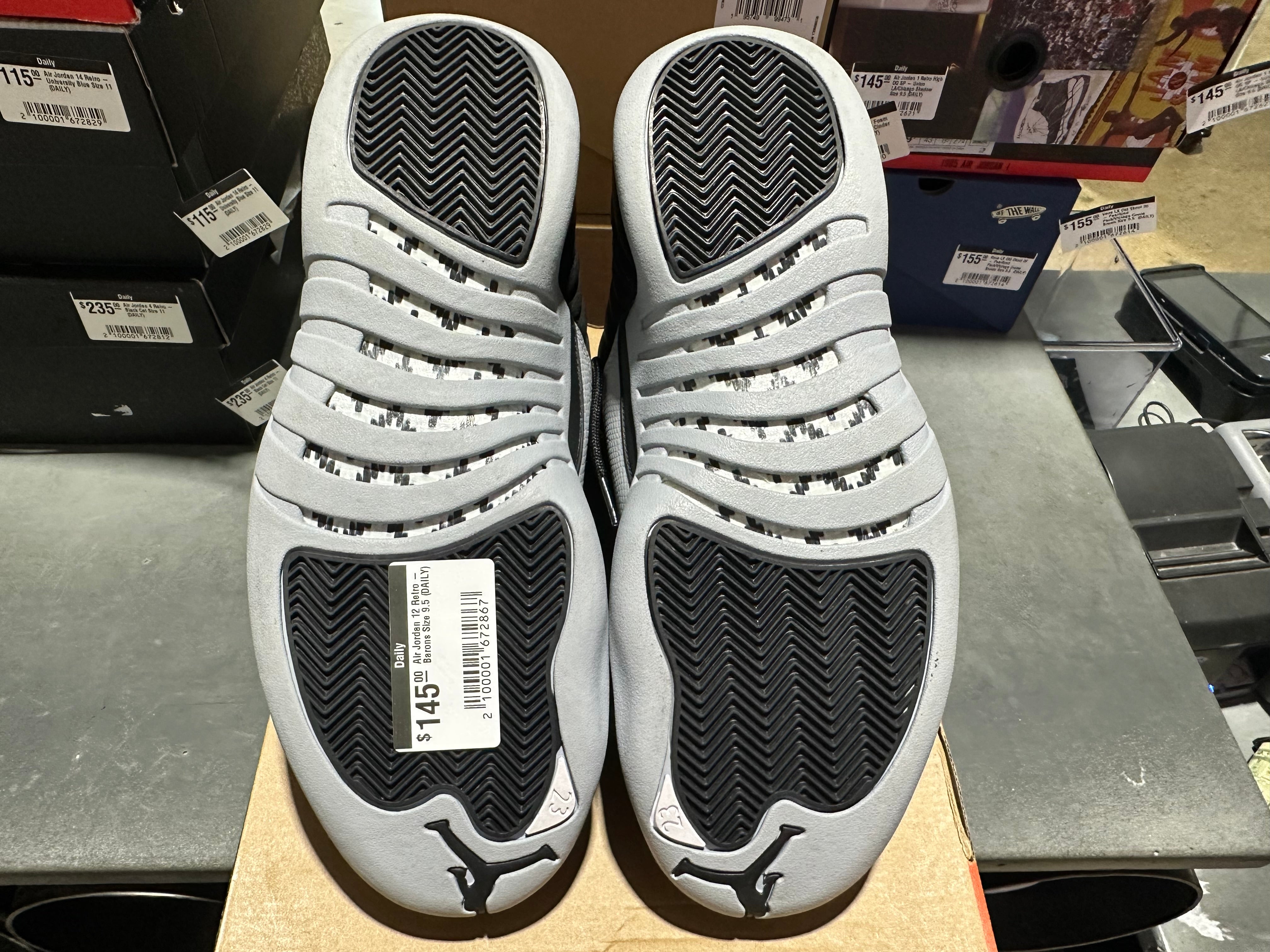 Air Jordan 12 Retro - Barons Size 9.5