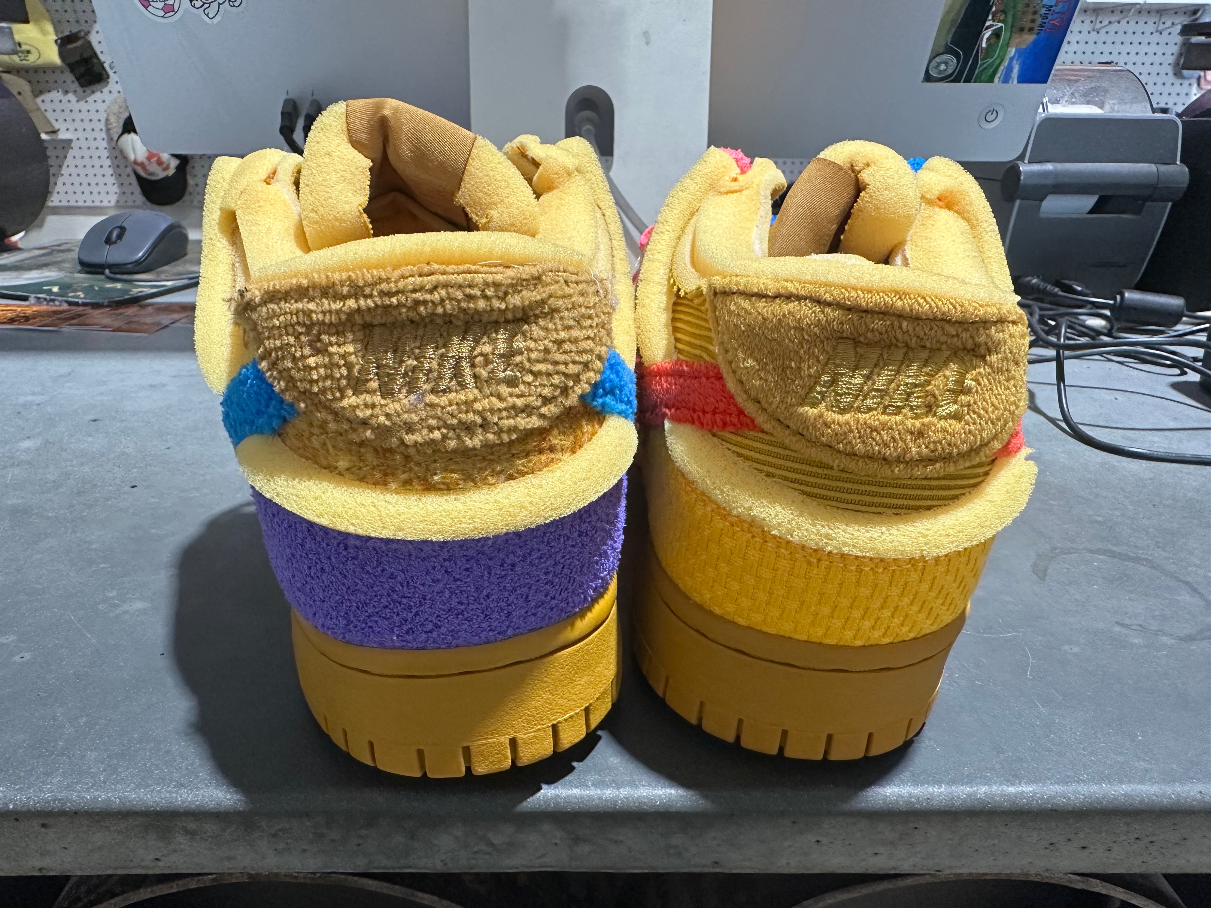 Nike Dunk Low CPFM Swamp Sponge - Psychic Purple Size 10.5