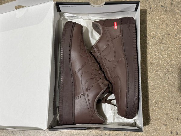 Nike Air Force 1 Low / Supreme - Brown