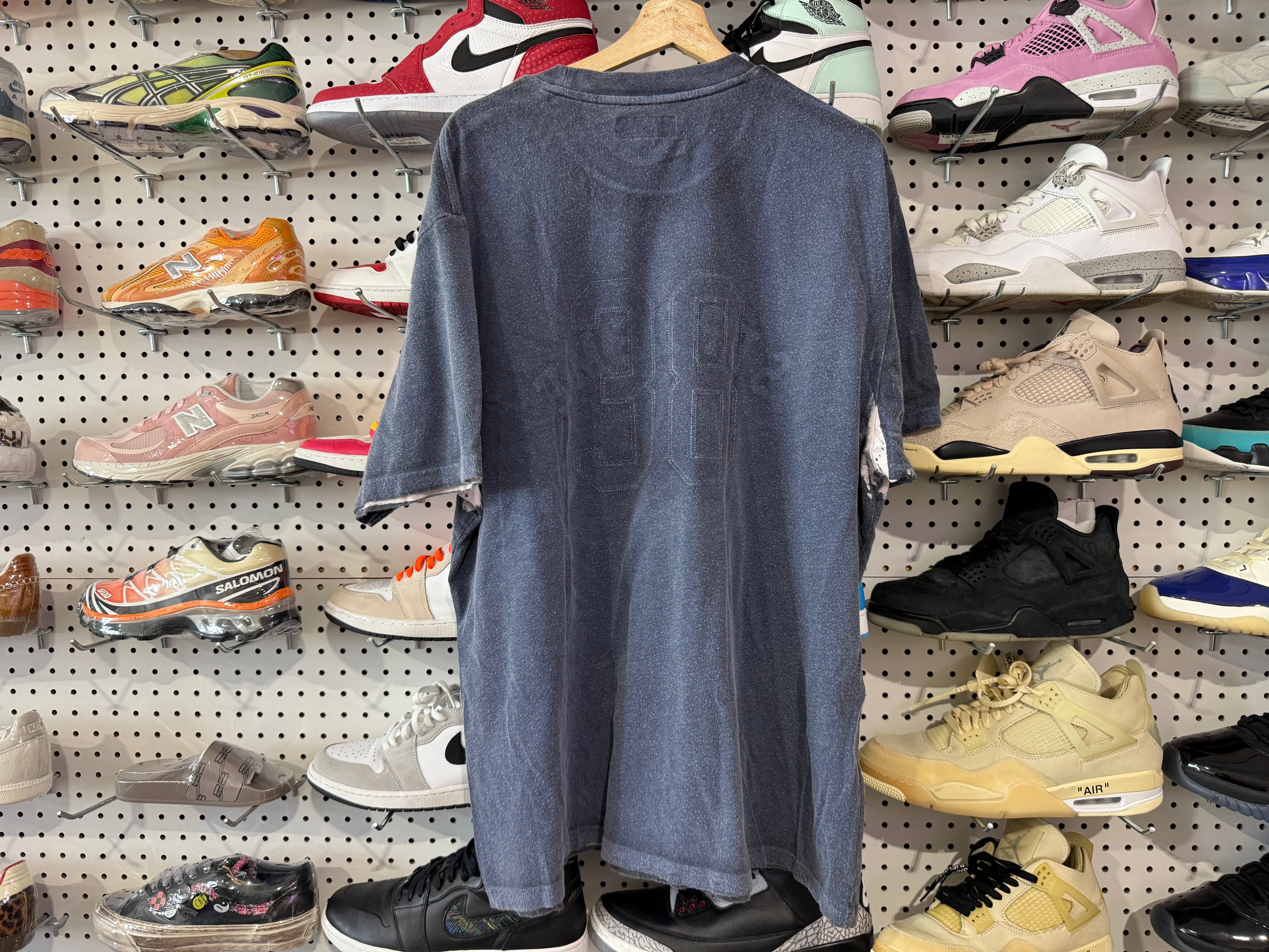 USED Supreme Overprint SS Tee - Blue Size XXL