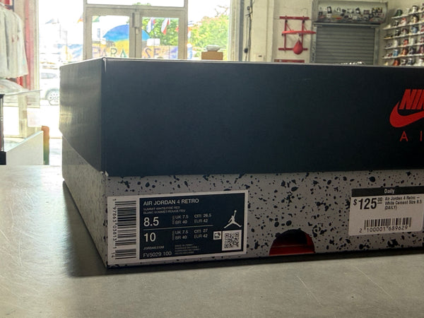 Air Jordan 4 Retro - White Cement Size 8.5