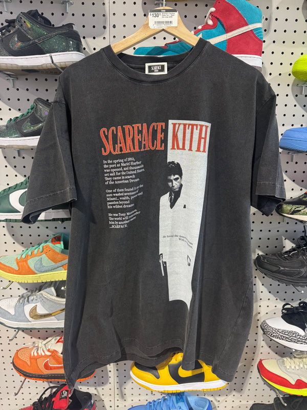 NEW Kith x Scarface Poster Tee - Black Size Large