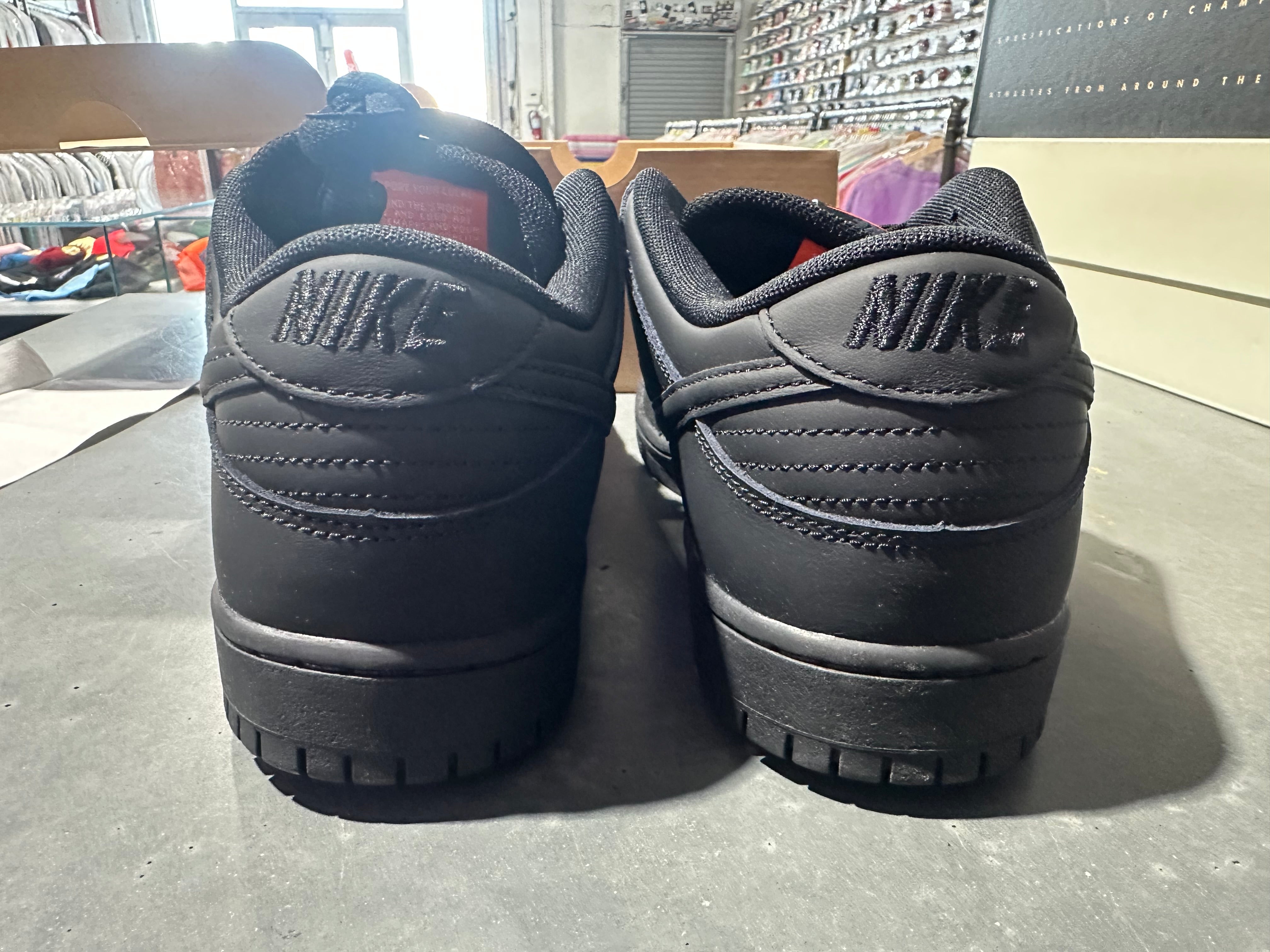 Nike SB Dunk Low Pro - Triple Black Size 10.5