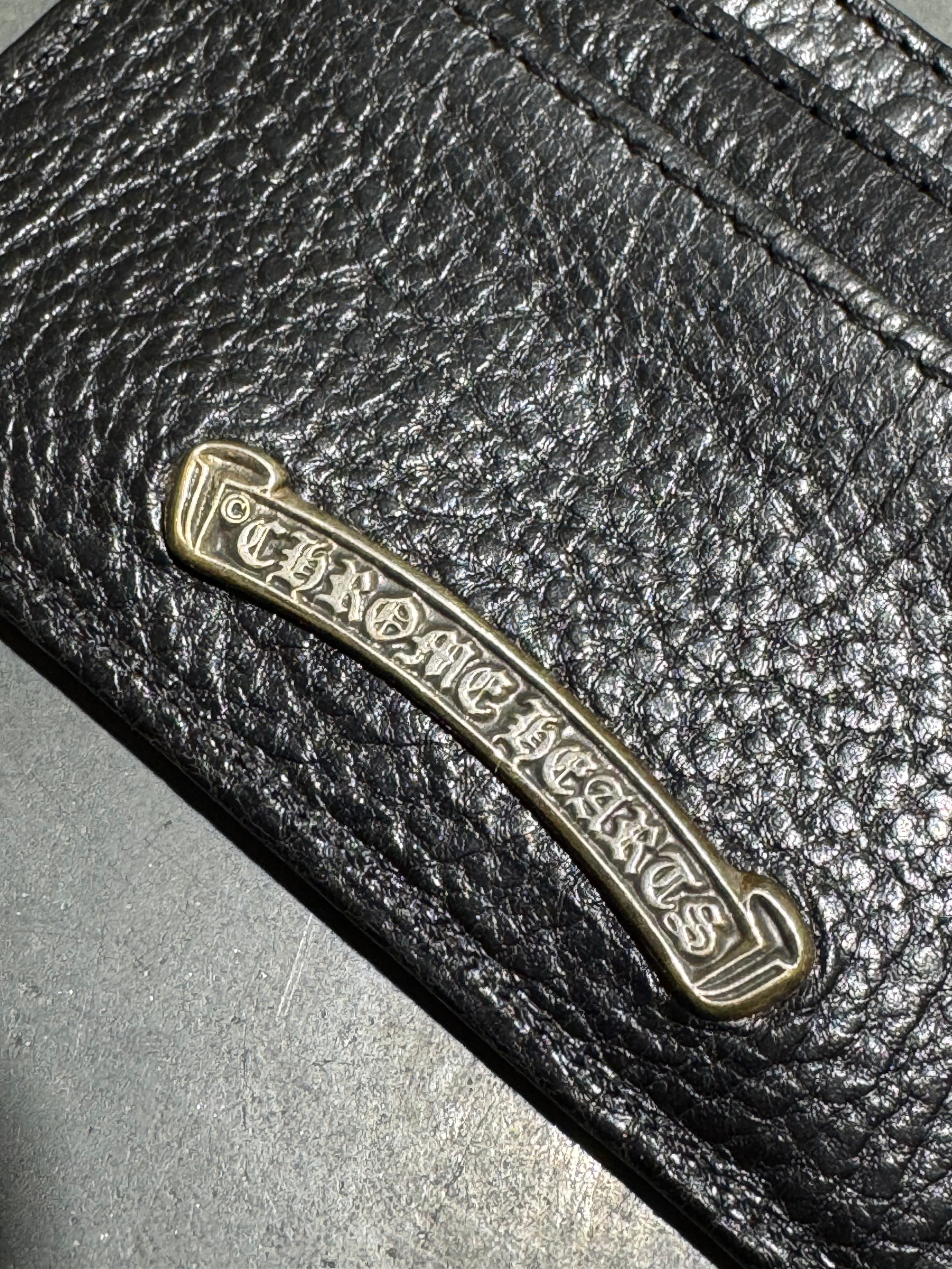 NEW Chrome Hearts Card Case Double Sided Wallet