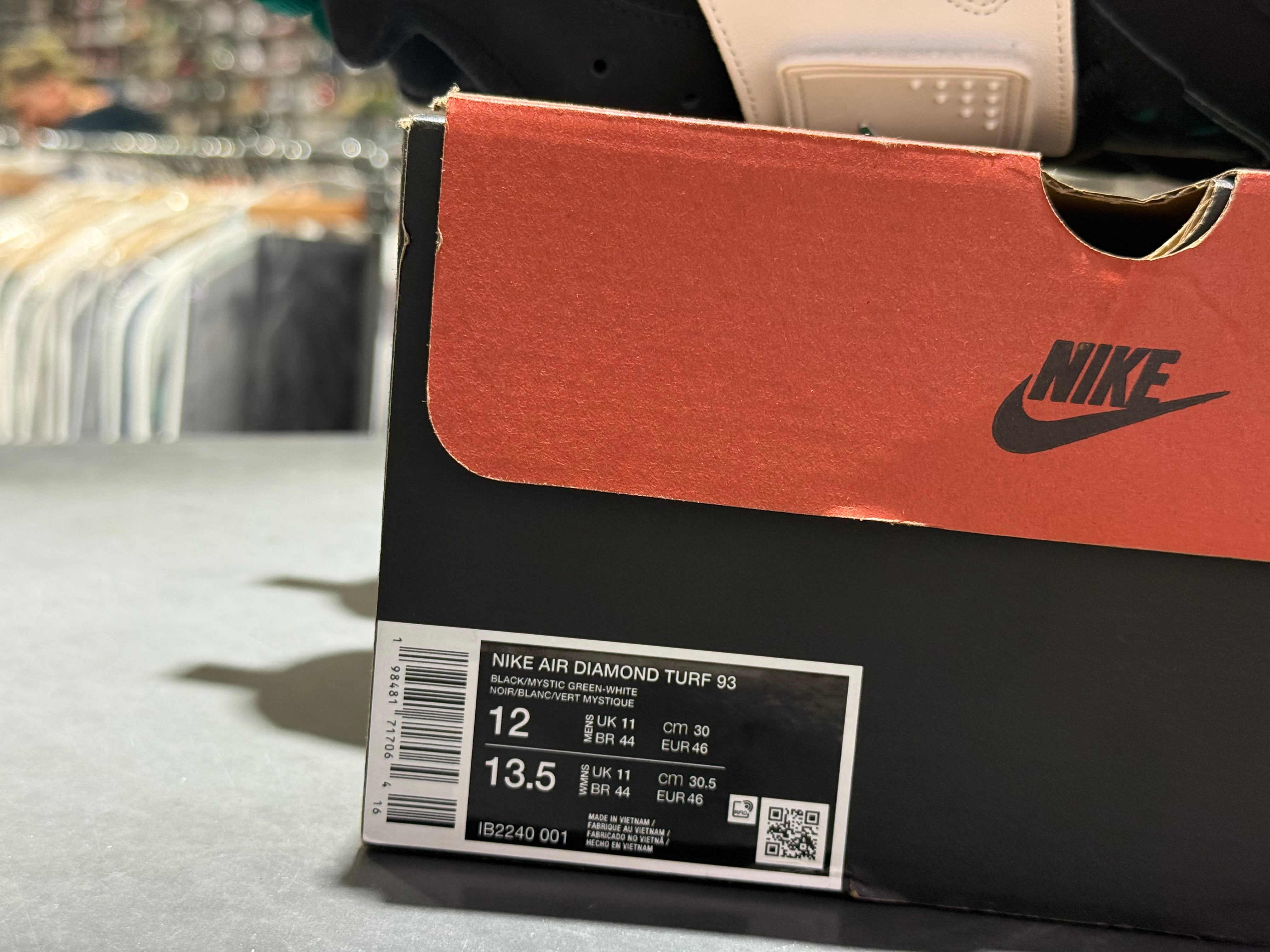 Nike Air Diamond Turf 93 - Emerald Size 12