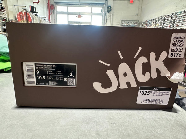 Jordan Jumpman Jack TR - Travis Scott Sail Size 9