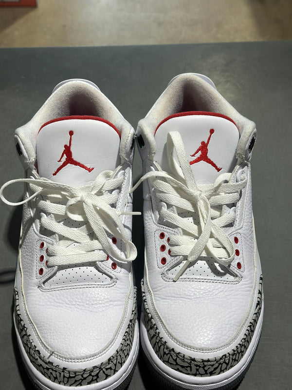 Air Jordan 3 Retro - Free Throw Line White Cement Size 11