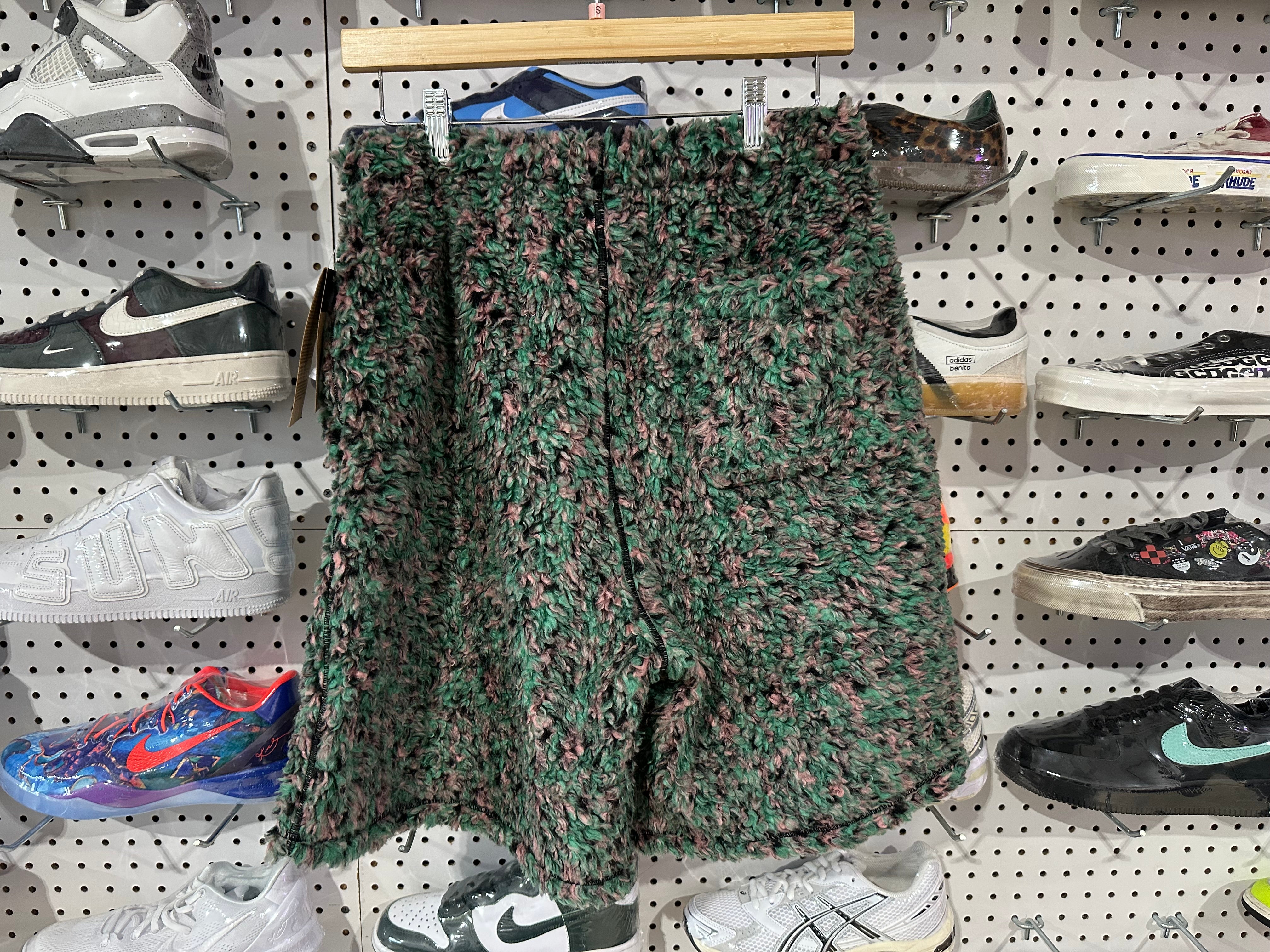NEW Supreme x The North Face Hipile FLC Shorts - Green Size Small
