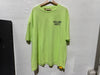 Gallery Dept Tee - Lime Green/Black Size XXL