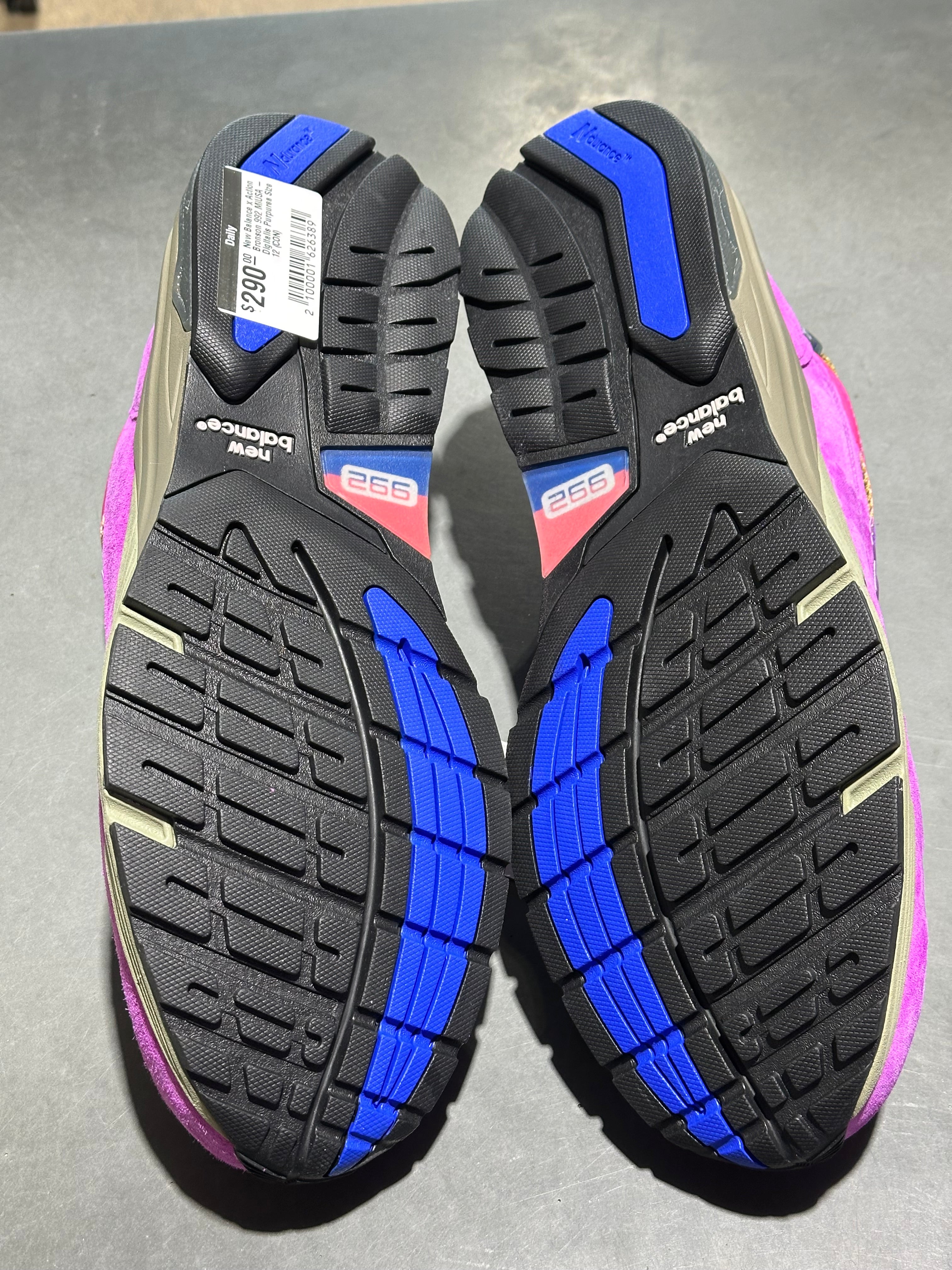 New Balance x Action Bronson 992 MiUSA - Digitalis Purpurea Size 12