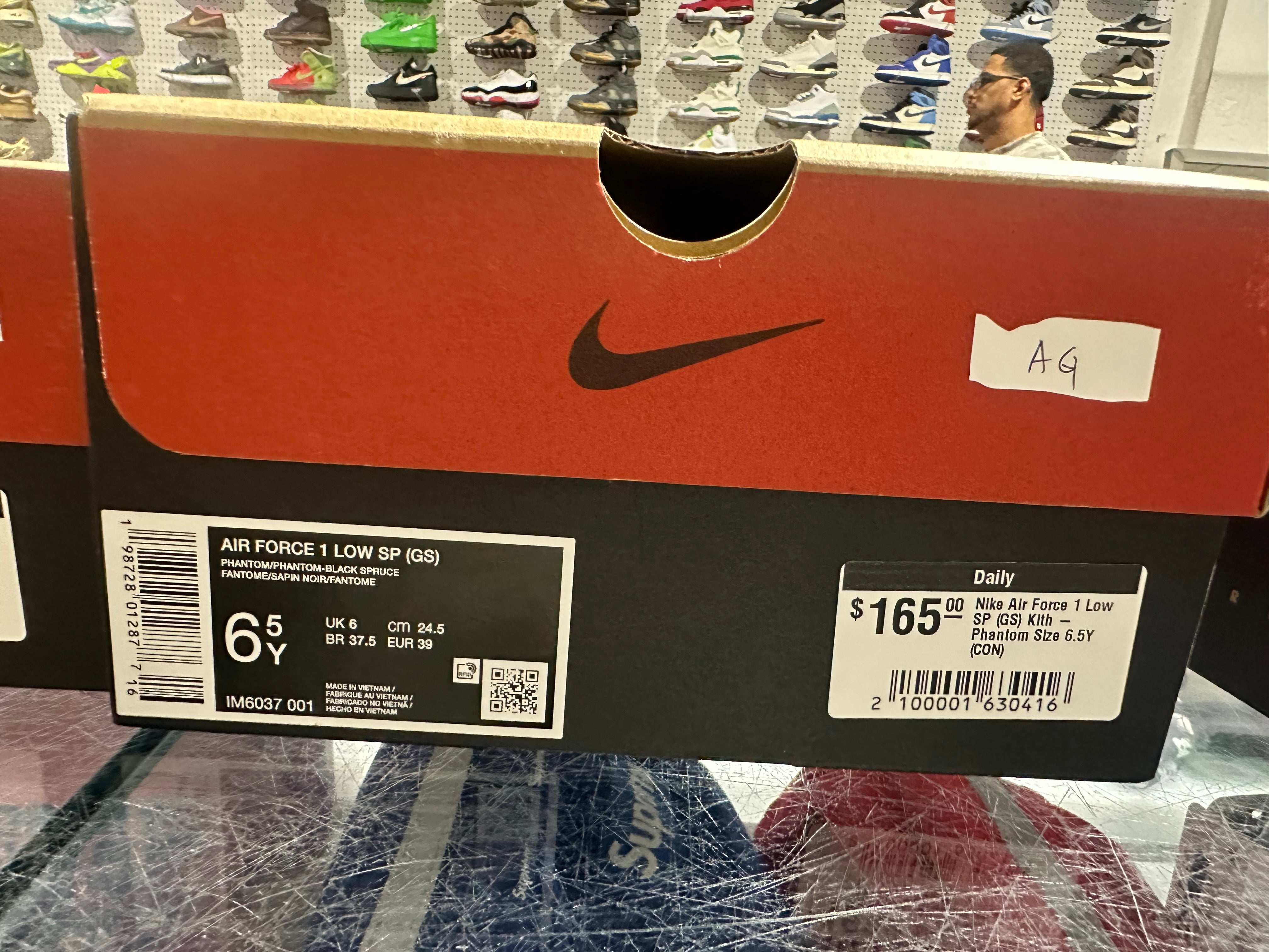 Nike Air Force 1 Low SP (GS) Kith - Phantom Size 6.5Y